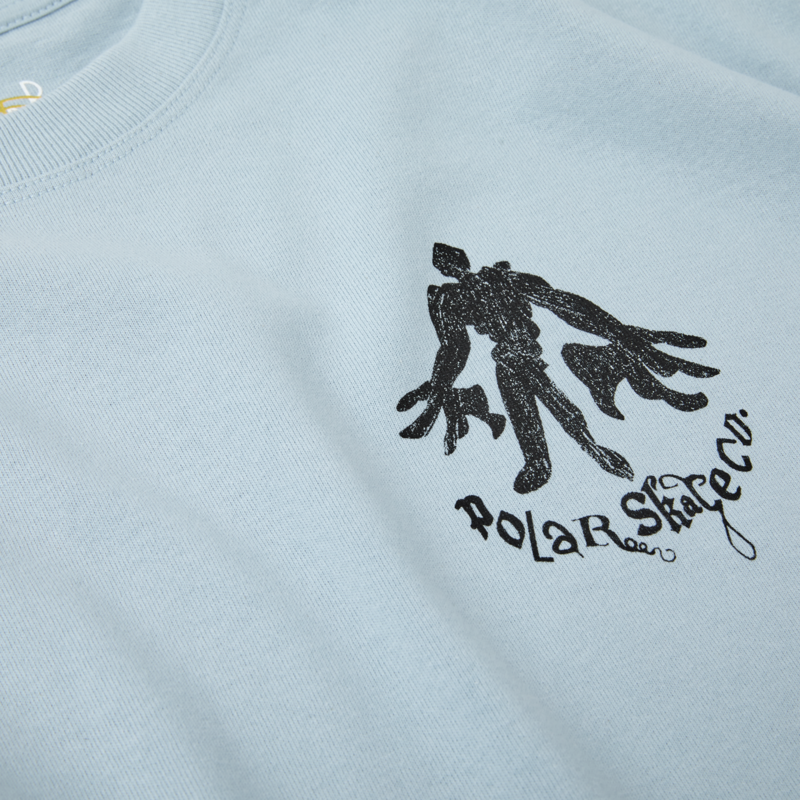 Polar Skate Co. Jungle T-Shirt - Bleu Clair
