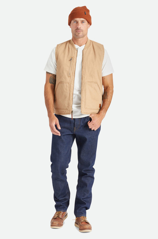 Brixton Abraham Reversible Vest - Mojave