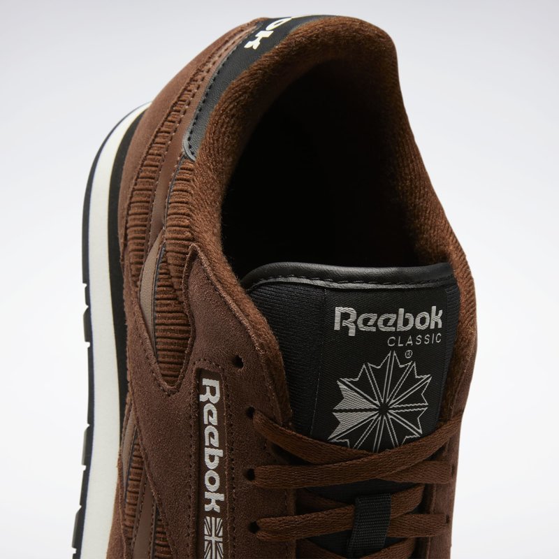 Reebok Classic Leather Shoes - Brush Brown/Core Black/Chalk