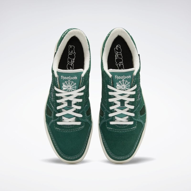 Reebok Sneeze LT Court Shoes - Viper Green/Chalk/Core Black