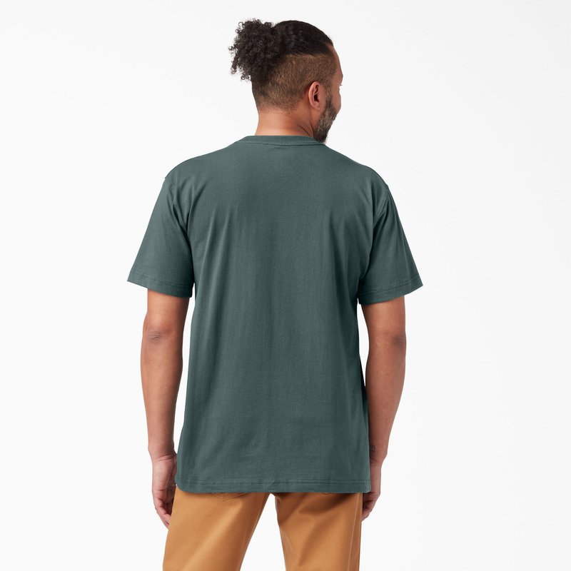Dickies Heavyweight Short Sleeve Pocket T-Shirt - Lincoln Green (LN)