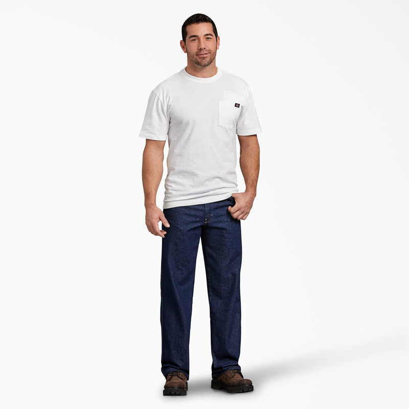Dickies Short Sleeve Heavyweight T-Shirt - White (WH)