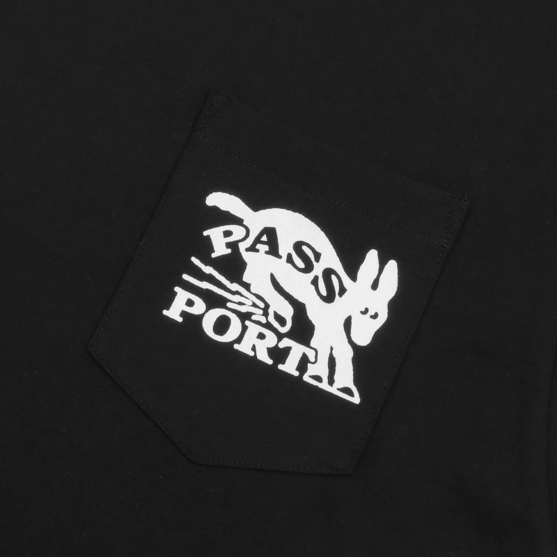 Pass~Port Mule T-Shirt - Noir