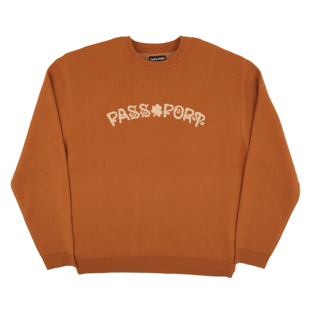 Pass~Port Sham Knitted Sweater - Rust - Palm Isle Skate Shop