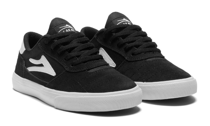 Lakai Cambridge Kids - Black/White Suede