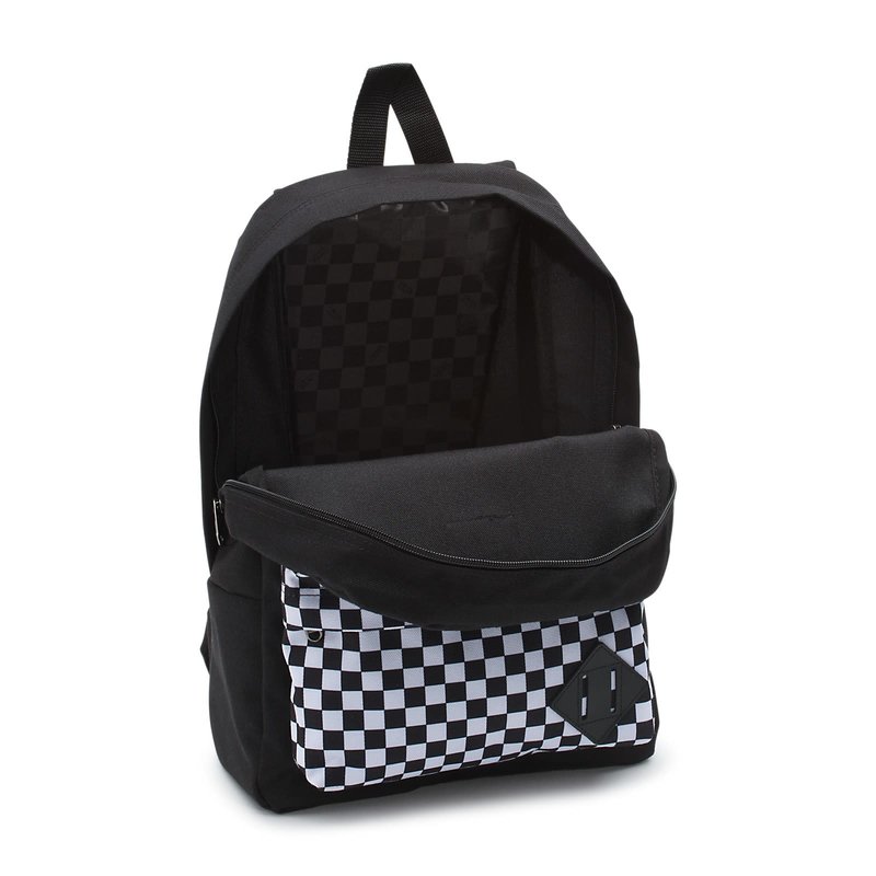 Vans Boys New Skool Backpack - Black/Checker