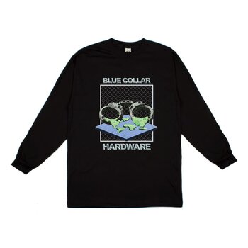 Blue Collar Handcuffs T-Shirt M/L - Noir