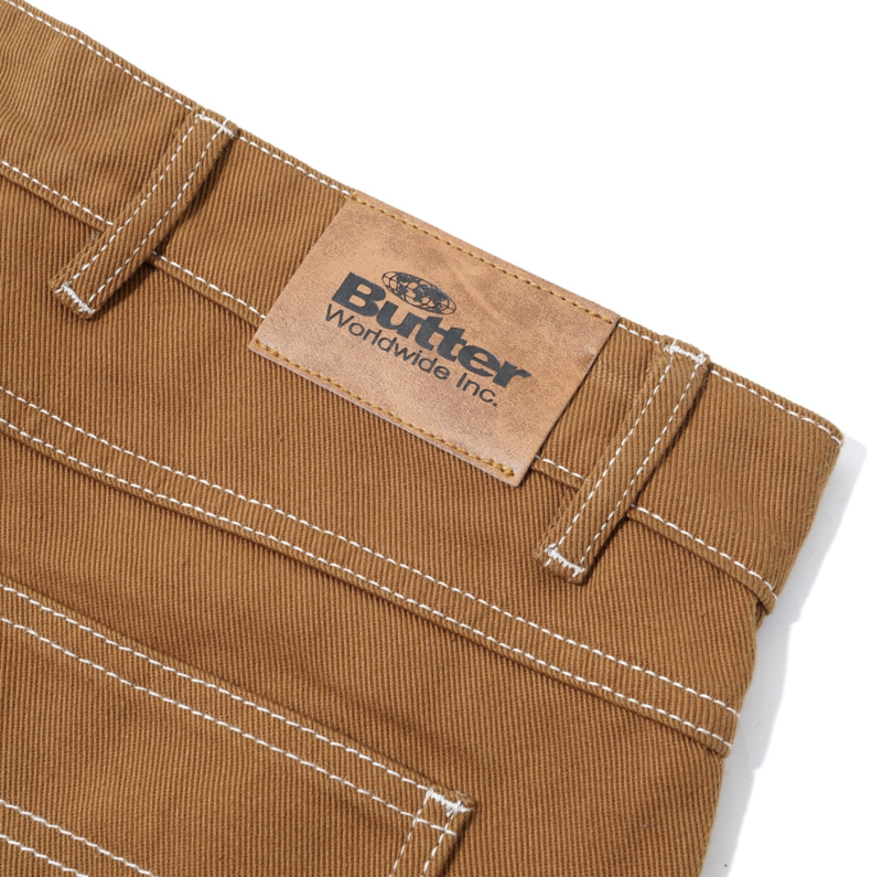 Butter Goods Double Knee Pants - Brown