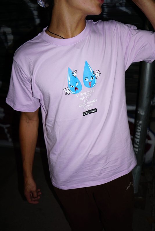 Stingwater Tears in the Rain T-Shirt - Lilac