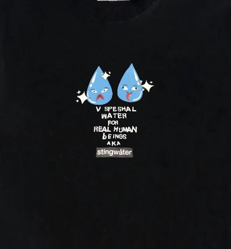 Stingwater Tears in the Rain T-Shirt - Noir