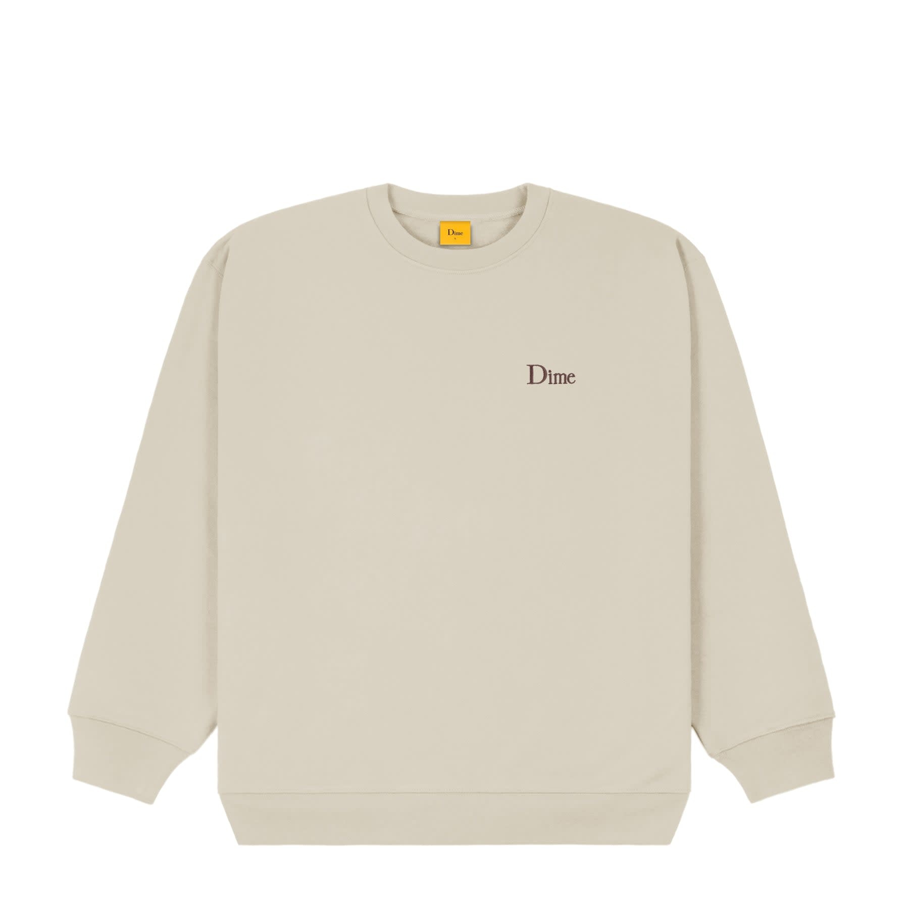 Dime Classic Small Logo Crewneck - Fog