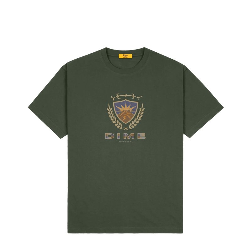 Dime Crest T-Shirt - Thyme