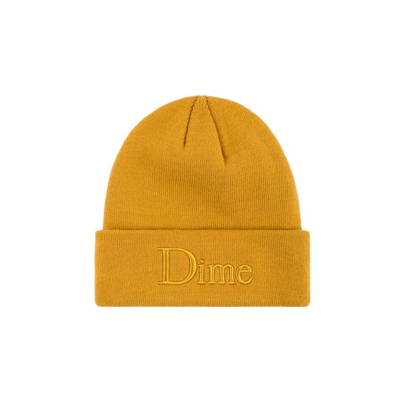 Dime Classic 3D Beanie - Mimosa - Palm Isle Skate Shop