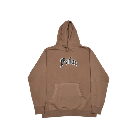 Palm Perrier Embroidered Hood - Pigment Clay