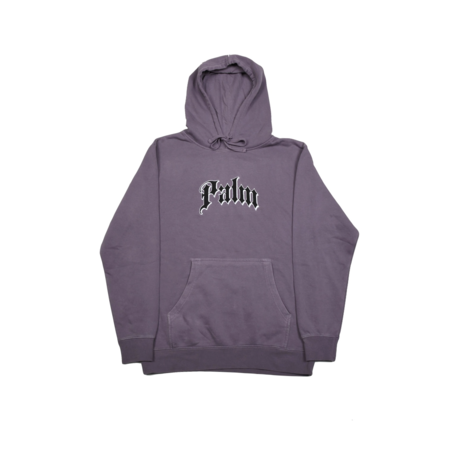 Palm Perrier Embroidered Hood - Pigment Plum