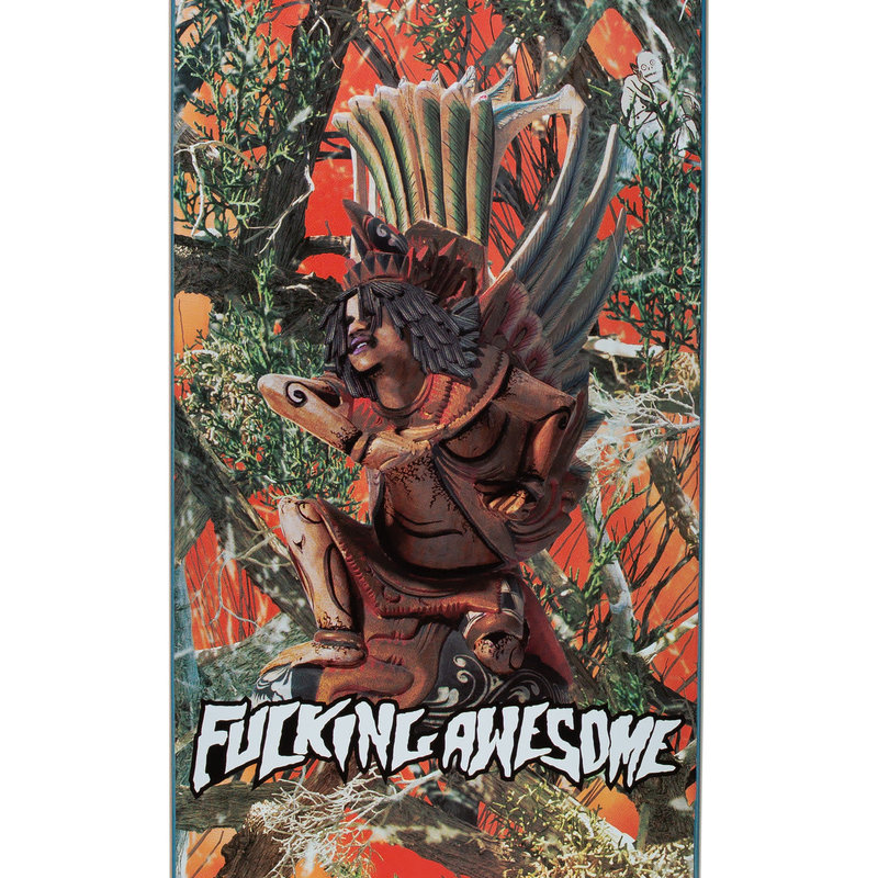 Fucking Awesome Kevin Bradley Wooden Statue Deck - Palm Isle Skate ...