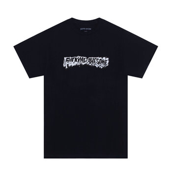 Fucking Awesome Dill Cut Up Logo Tee - Black