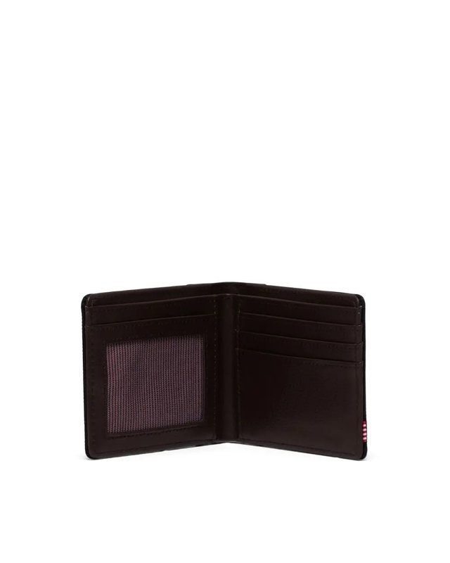 Herschel Hank II Wallet - Black/Chicory Coffee