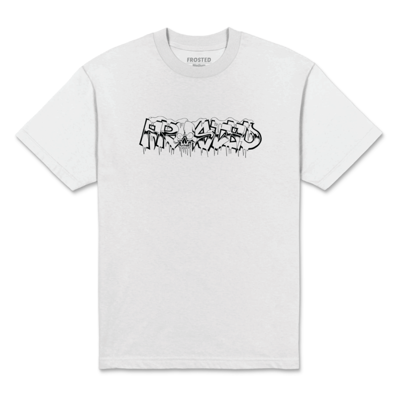 Frosted Cold Death T-Shirt - Blanc