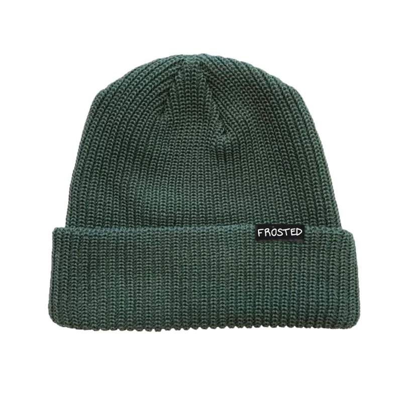 Frosted Classic Beanie - Alpine Green