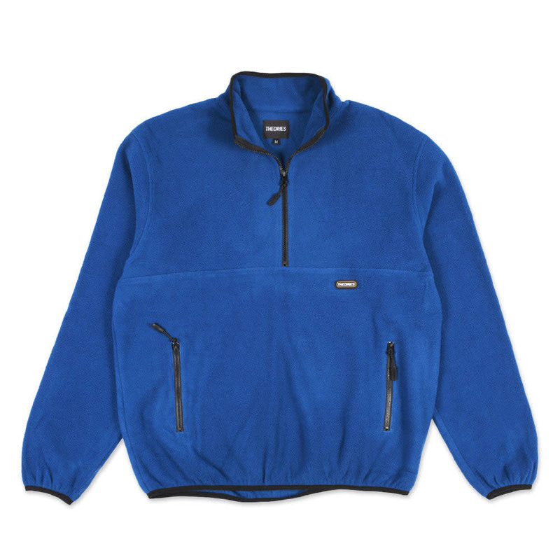 Theories Catskills Lightweight Fleece Half-Zip - Blue