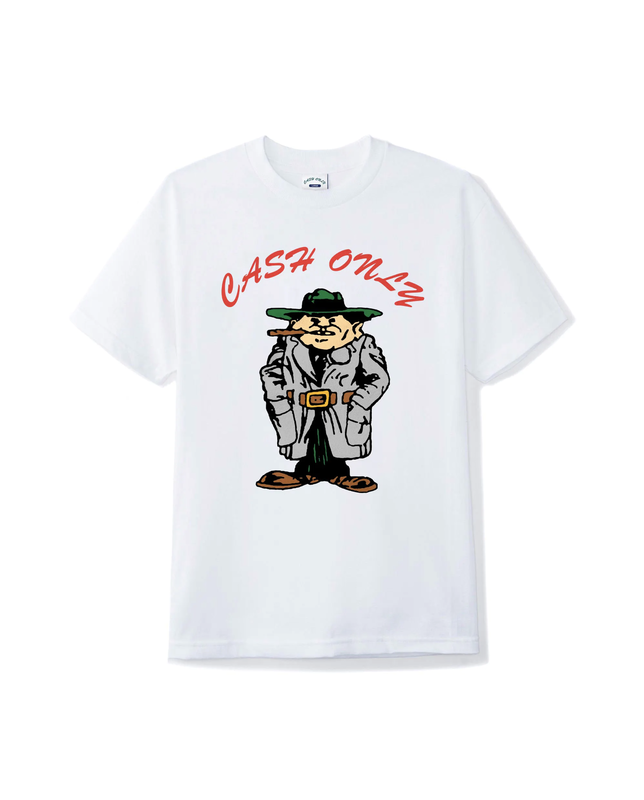 Cash Only Wise Guy Tee - White