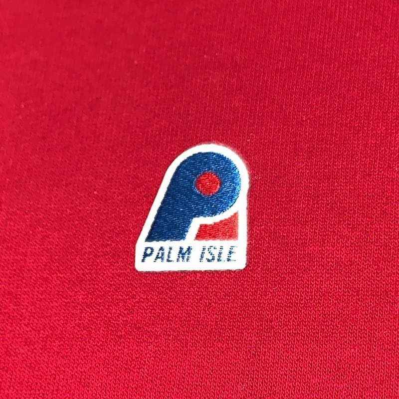 Palm Isle Corp Logo Crewneck - Red