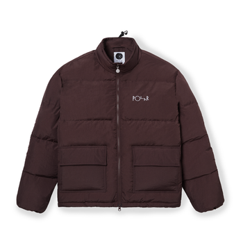 Polar Skate Co. Manteau Puffer à Poches - Bordeaux