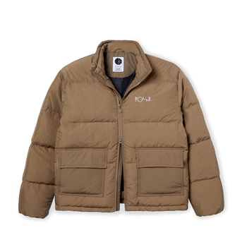 Polar Skate Co. Manteau Puffer à Poches - Or Vieilli