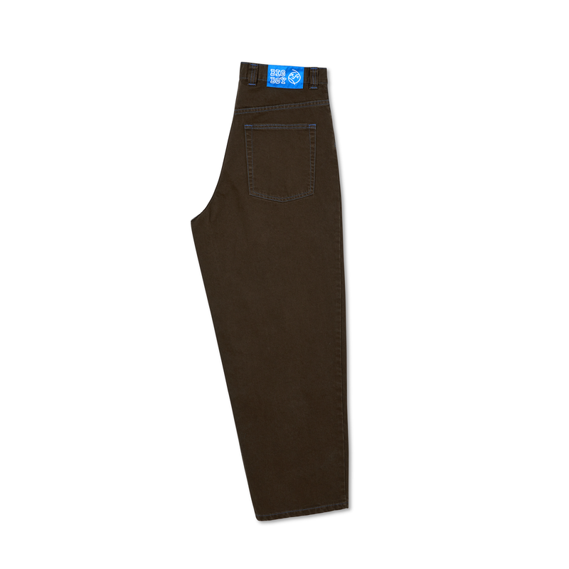 Polar Skate Co. Big Boy Jeans - Brown/Blue Stitching - Palm Isle