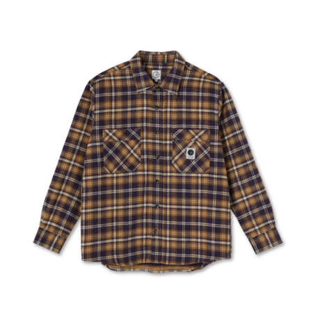 Polar Skate Co. Flannel Shirt - Plum