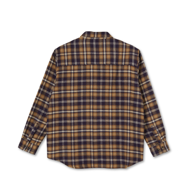 Polar Skate Co. Flannel Shirt - Plum
