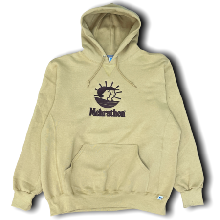 Mehrathon Horizon Embroidered Pullover Hoody - Almond