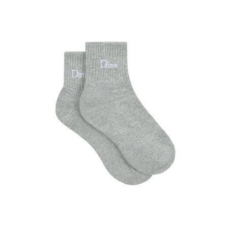 Dime Classic Socks - Heather Grey