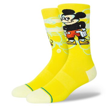 Stance Chaussettes Crew Disney Mickey Dillon Froelich - Lime