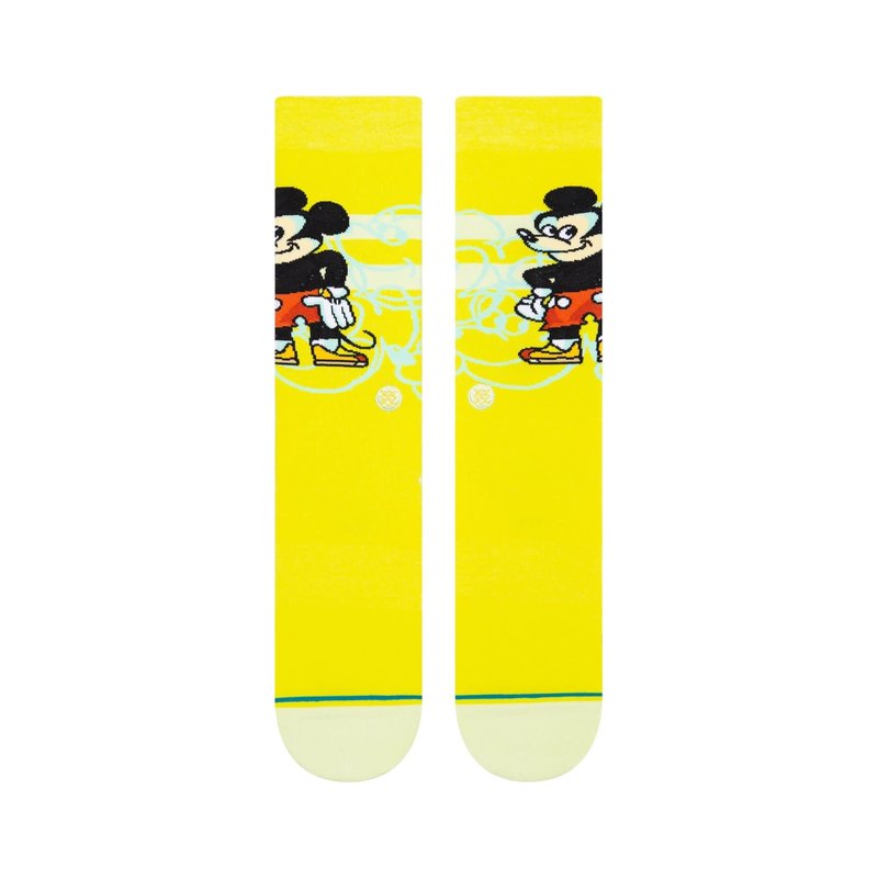 Stance Disney Mickey Dillon Froelich Crew Socks - Lime - Palm Isle Skate  Shop