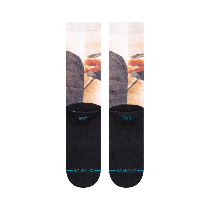 Stance Biggie The King Of NY Crew Socks - Black