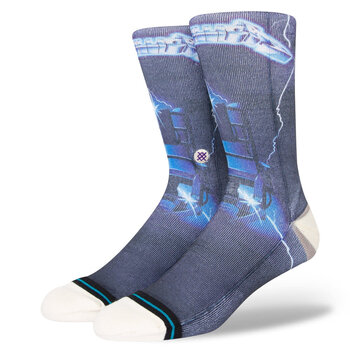 Stance Chaussettes Crew Metallica The Chair - Mauve