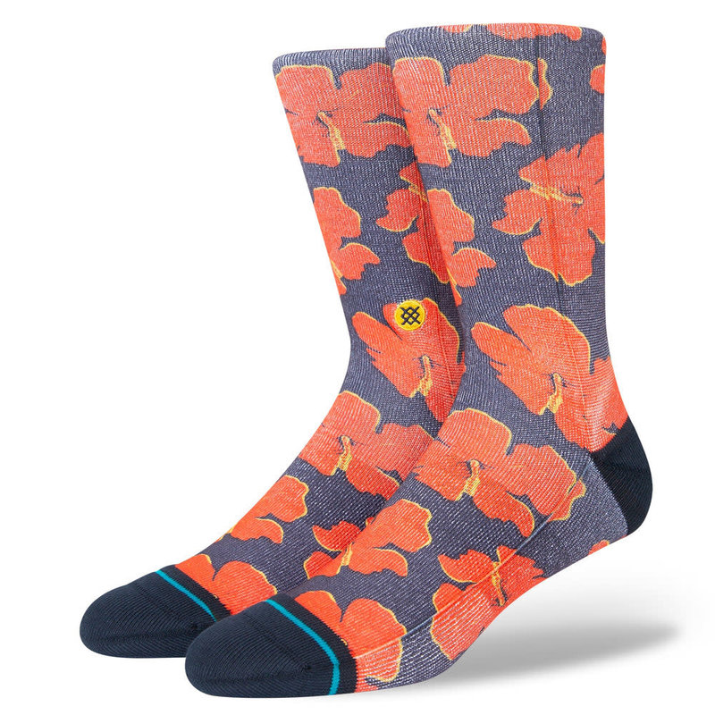 Stance Hawaii Meria Crew Socks - Red