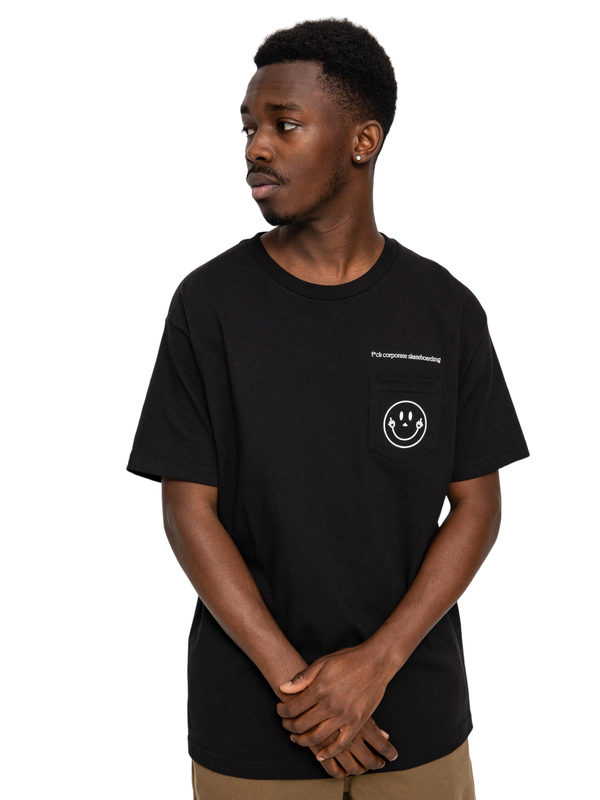 Emerica Aloha Pocket Tee - Black