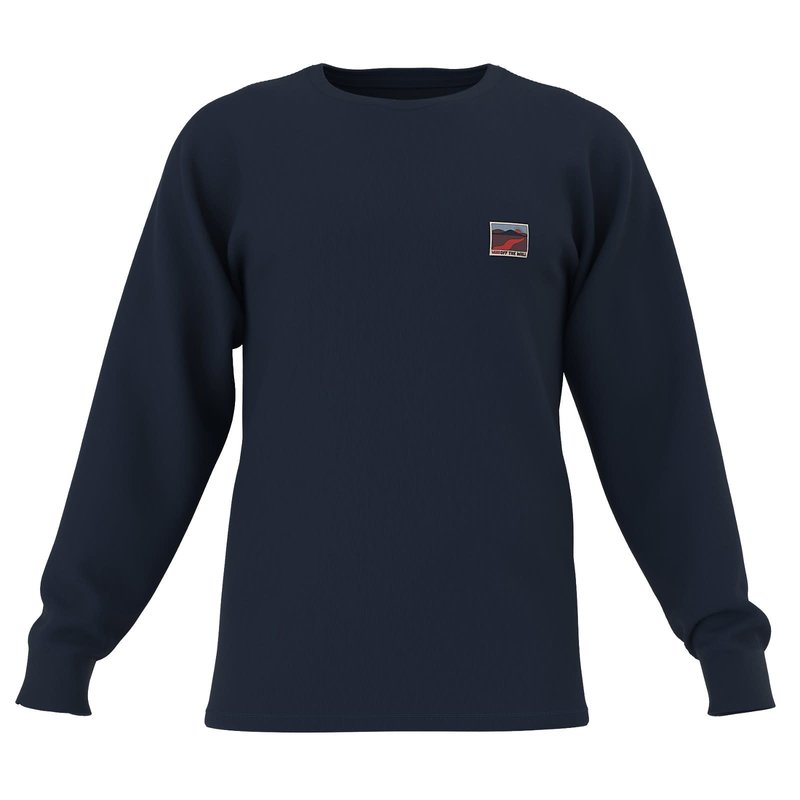 Vans Outdoor Club Long Sleeve T-Shirt - Navy