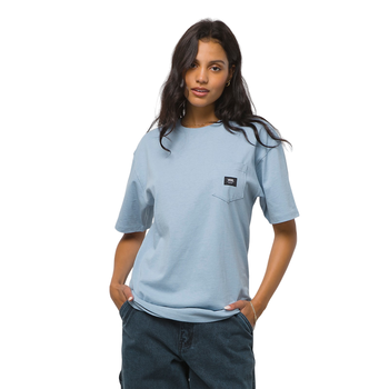 Vans Woven Patch Pocket T-Shirt - Ashley Bleu