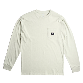 Vans Woven Patch Pocket Long Sleeve T-shirt - Desert Sage