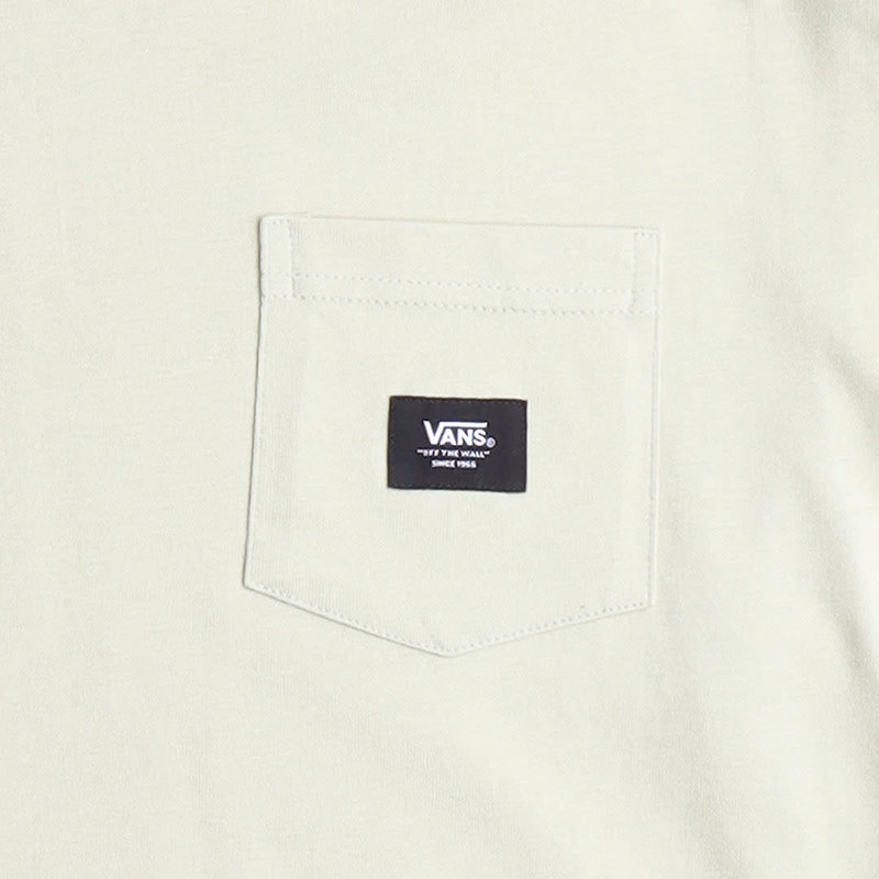 Vans Woven Patch Pocket Long Sleeve T-shirt - Desert Sage