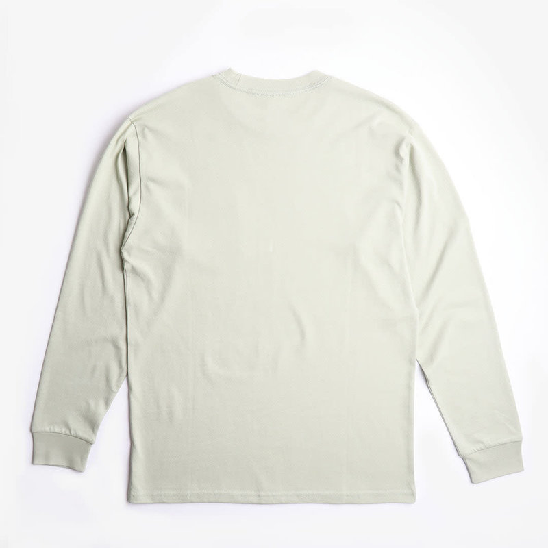 Vans Woven Patch Pocket Long Sleeve T-shirt - Desert Sage