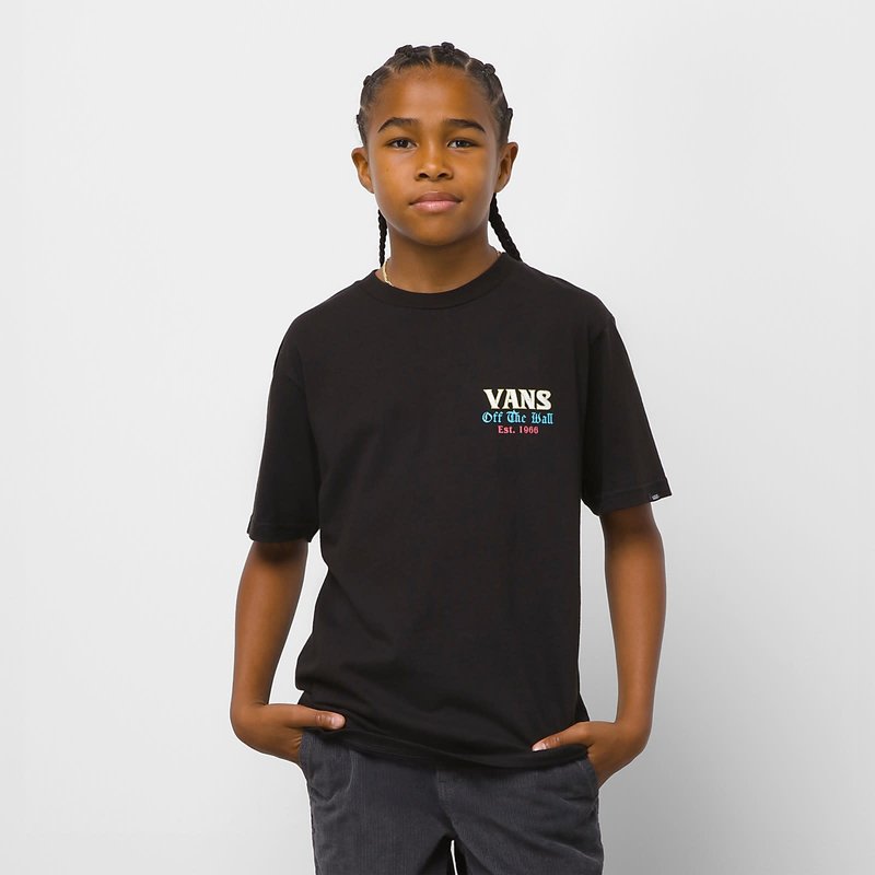 Vans Kids Glow Wizard T-Shirt - Black