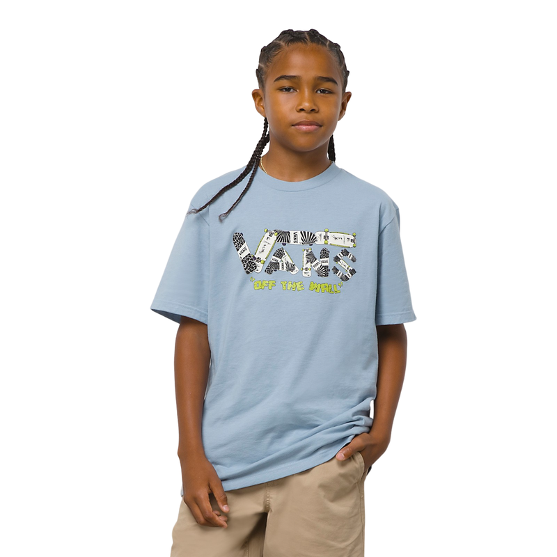 Vans Kids Grip Art T-Shirt - Ashley Blue