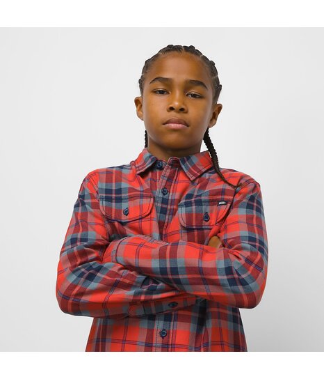 boys red flannel