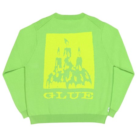 Glue Wick Sweater - Glue Green