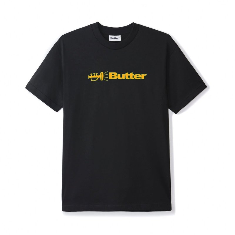 Butter Goods Horn Logo Tee - Black